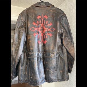 Wilson Leather Jacket “Born to Rock”